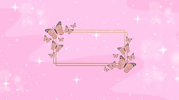 PINK cute pastel intro template (NO TEXT) 2022!