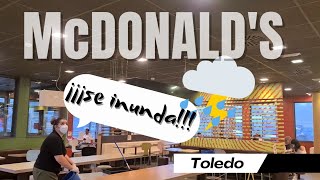 McDonald's se inunda en Toledo tras la DANA - #SHORTS