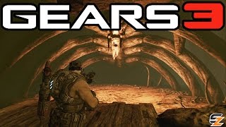 Gears of War 3 Easter Eggs - Locust Duck Hunt Easter Egg! (Xbox One Gameplay)
