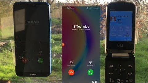 BQ Clamshell Calls Huawei P20 Incoming Call vs Screen Recording