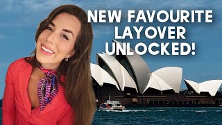 MY FIRST SYDNEY LAYOVER! - life of a Canadian flight attendant ✈️