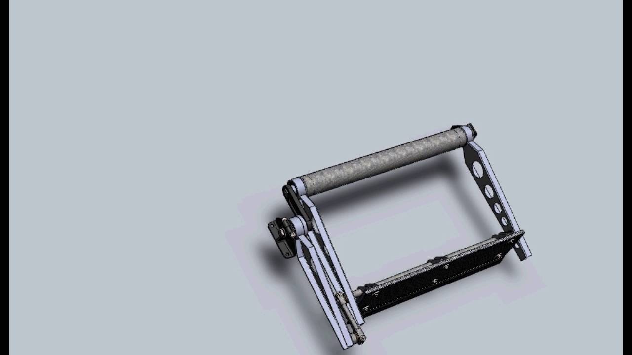 Движение плицы гребного колеса - YouTube