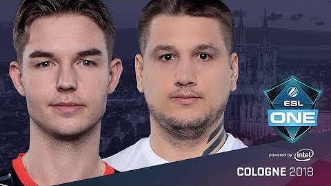 CS:GO - Astralis vs. NaVi [Overpass] Map 1 - Semifinals - ESL One Cologne 2018