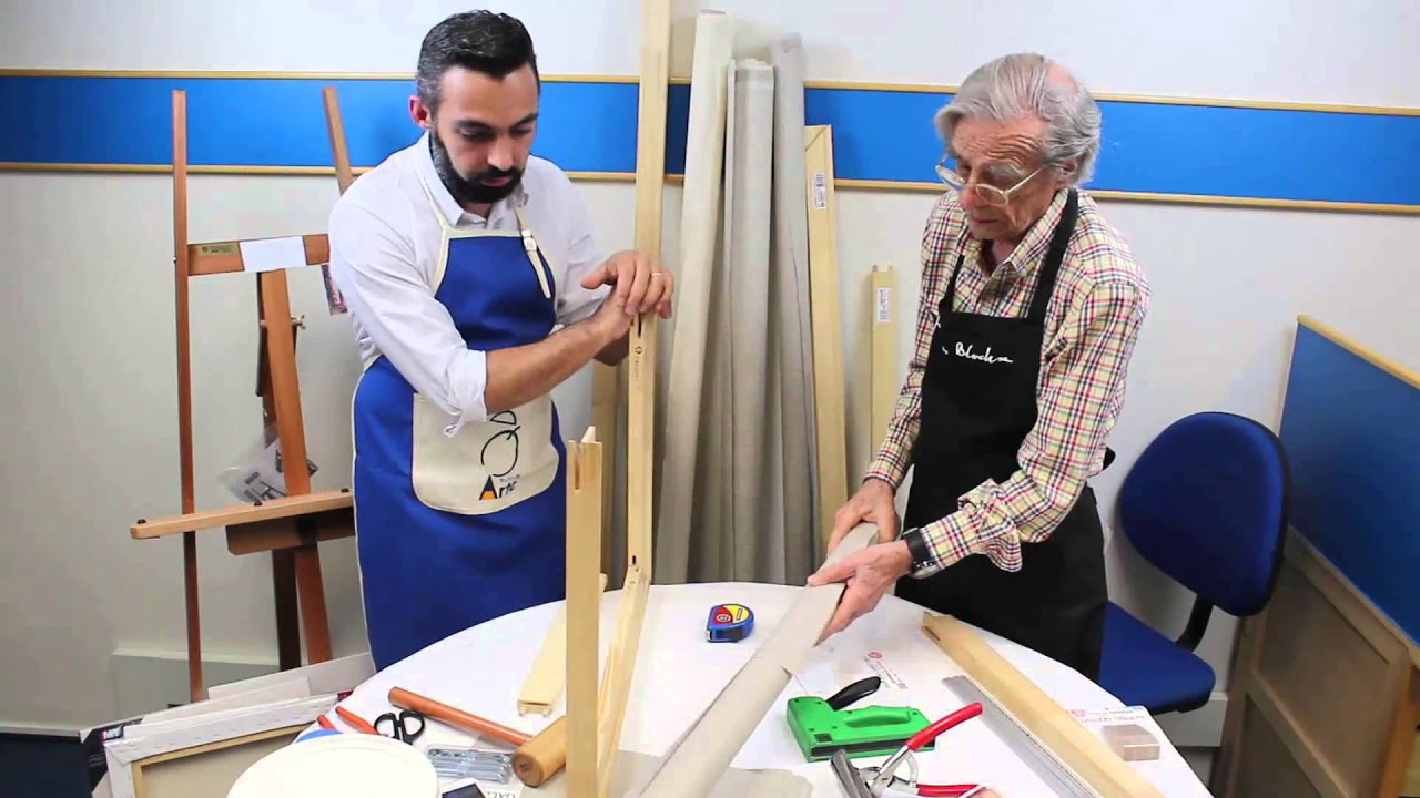 Tipos de Tecido de Tela Canvas Para Pintura Artística - YouTube