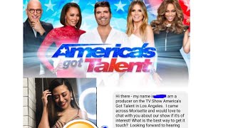 Morissette Amon got invited to America's Got Talent?