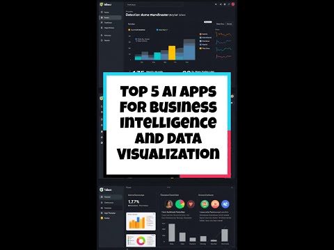 Top 5 AI Apps for Business Intelligence and Data Visualization by AI Equity Booster