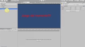 07 - Unity - Desactivando objetos y pequeñas animaciones