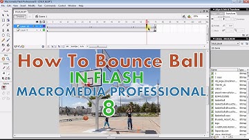 How to bounce ball in Flash | Macromedia Flash 8