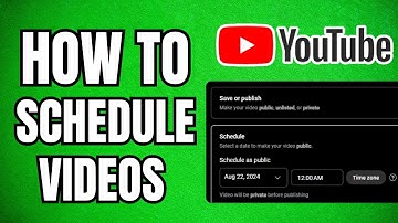 How To Schedule Upload And Auto Publish Youtube Videos (Quick Guide)