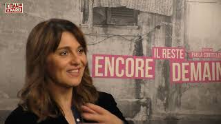 Il reste encore demain : Interview de Paola Cortellesi, Valerio Mastandrea et Emanuela Fanelli