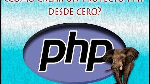 1. Curso PHP/MVC: Crear proyecto web PHP desde cero
