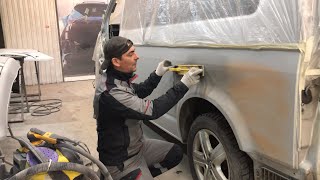 Подготовка авто к покраске На Сухую видео