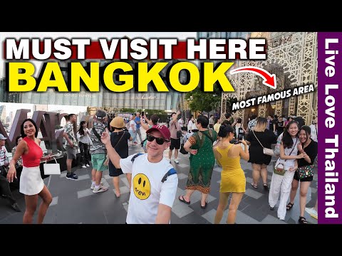 BANGKOK'ta Neler Oluyor | Şimdi Bangkok'ta Ziyaret Edilecek En Ünlü Bölge #livelovethailand