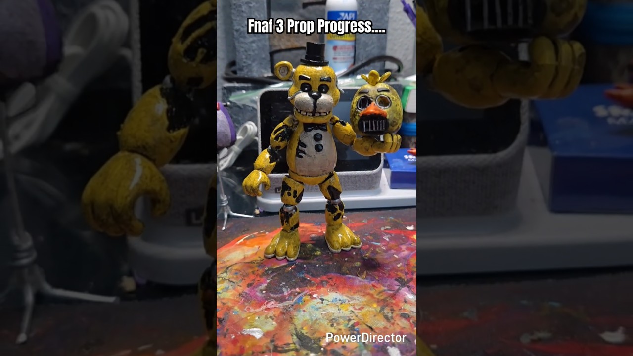 Fnaf 3 Prop Progress 
