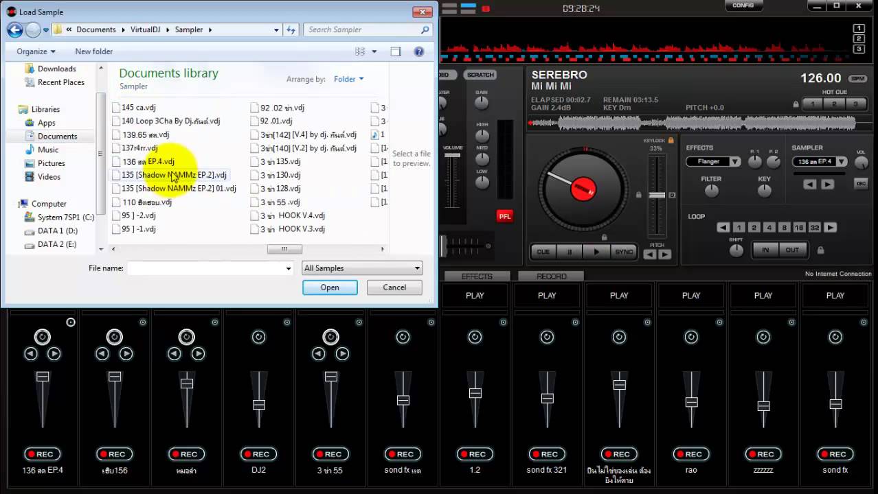 สอนทำเพลงแดนซ์ง่ายๆจากโปรแกรม Virtual Dj Pro 7 โดย Dj Eak Don Stopmix -  Youtube