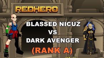 Blessed Nicuz vs Dark Avenger (Rank A) Classes Duel #1 - RedHero Aqw Private Server