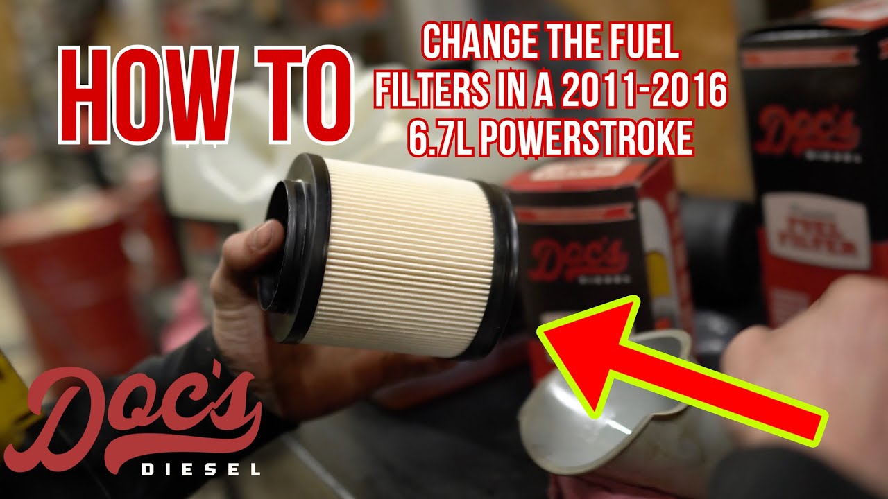 DOC'S Ford 6.7L Powerstroke Diesel Filter Combo Set 2011-2016 – Doc's Diesel