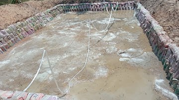 How to apply lime chemical powder in fish pond