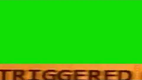Triggered green screen