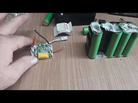 Comment réparer une batterie makita - YouTube