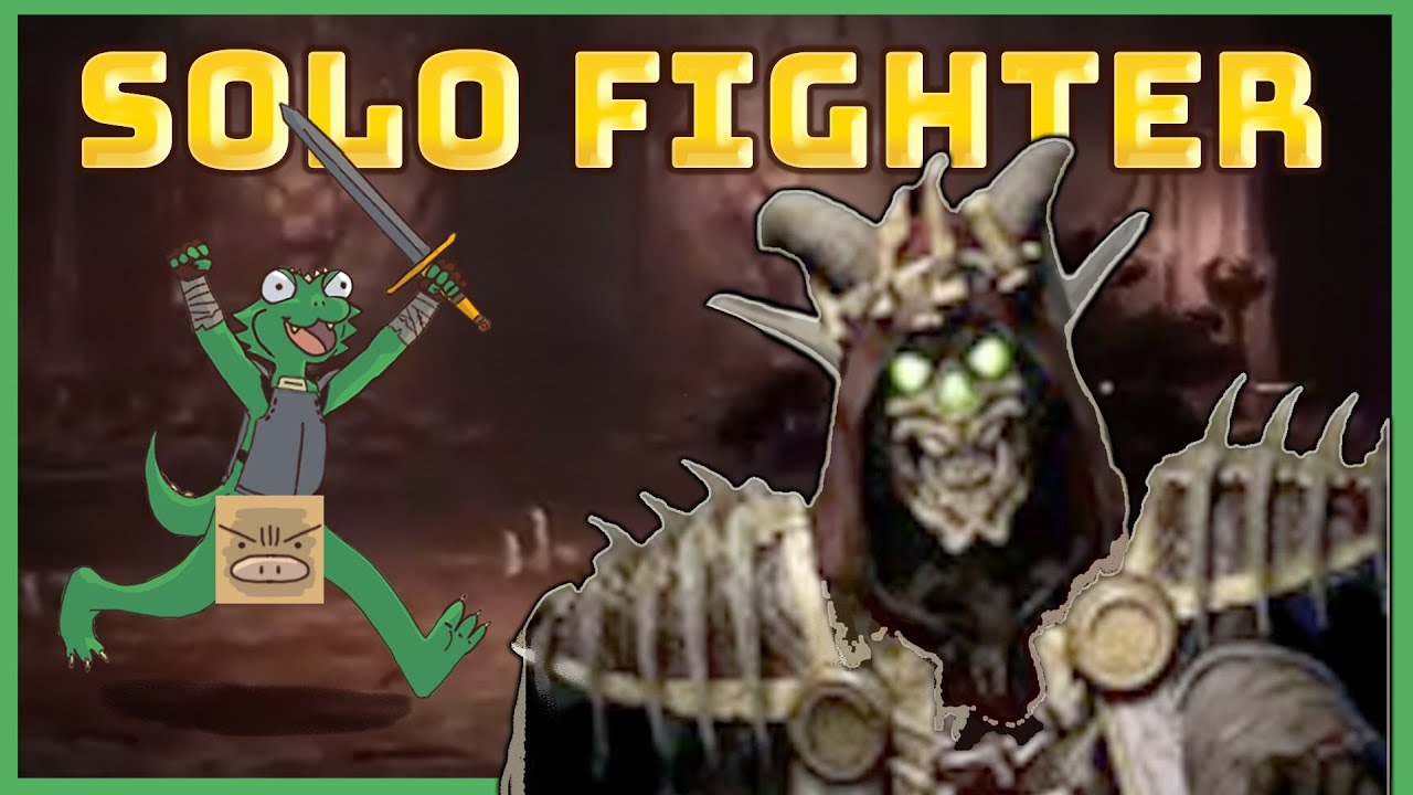 I SOLO'D the LICH on FIGHTER and His Loot Was AMAZING!!! - Dark and Darker -