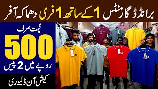 100% original branded gents garments Buy 1 get 1 free | Import and export branded garments Eid Sale