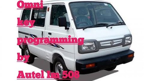 Maruti Suzuki Omni E key programming by Autel im 508, Maruti Omni key coding. Maruti Omni E.