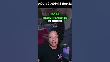 Moving a mobile home #shorts #short