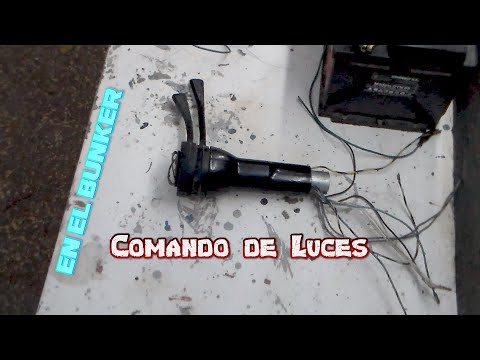 Comando de luces (Que es cada Cable)