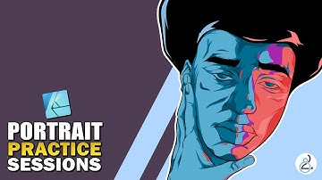 Vector Art Portrait Quick Session in Affinity Designer