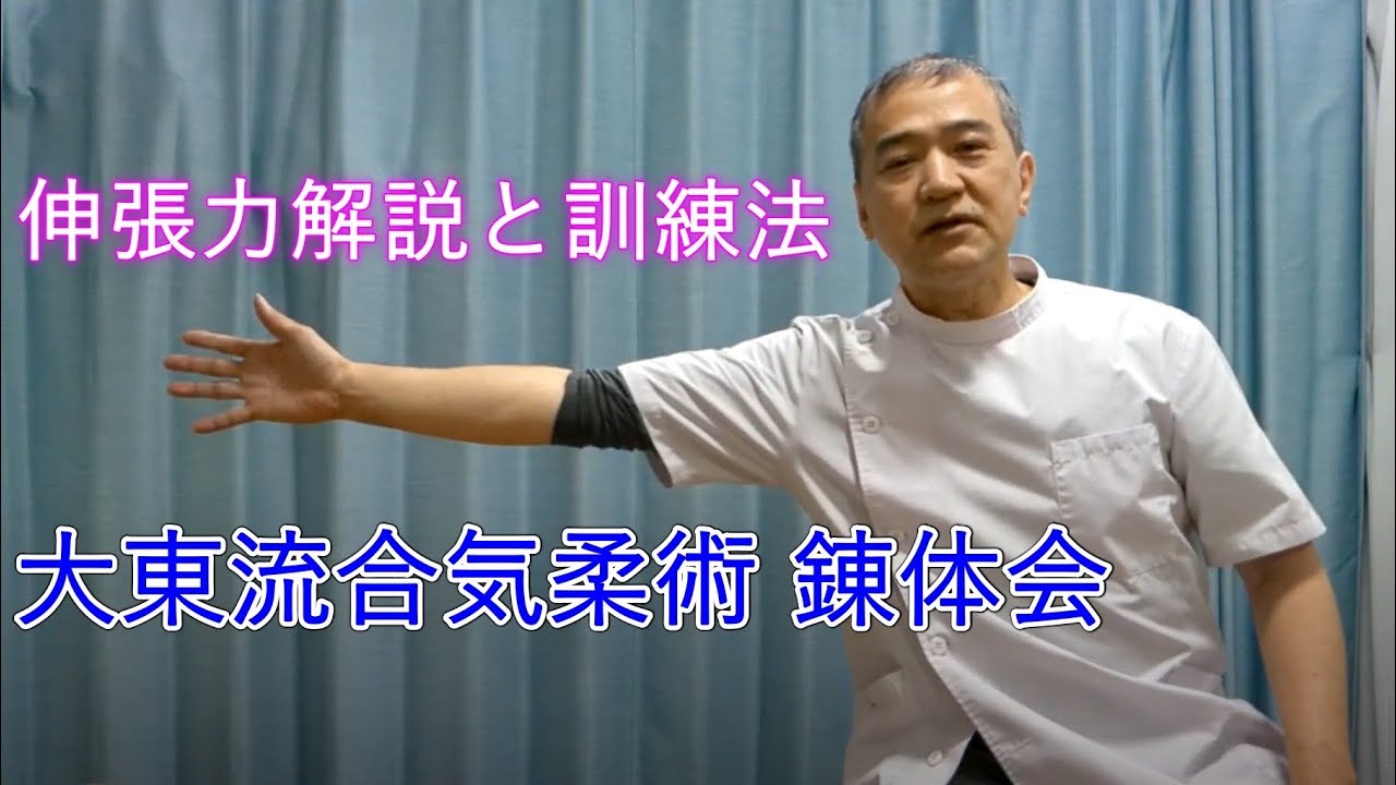 大東流合気柔術　錬体会149　伸張力解説と訓練法　伸筋理論　佐川派大東流合気武術　合気道　武田惣角　佐川幸義　吉丸慶雪　合気上げ　合気下げ　透明な力