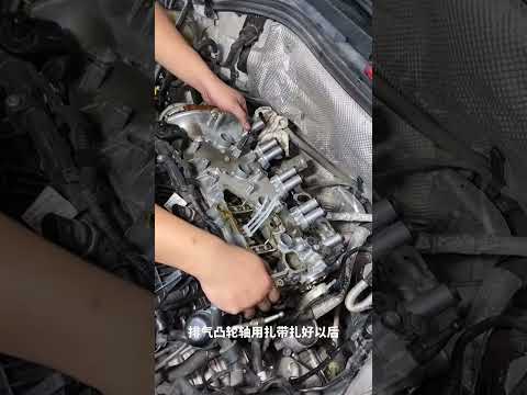 AUDI EA888 ENGINE ,Note on how to fix valve cover oil leak #audi #oilleakrepair