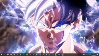 'Ultra Instinct" testing wallpaper engine steam on Windows 10 screenshot 2