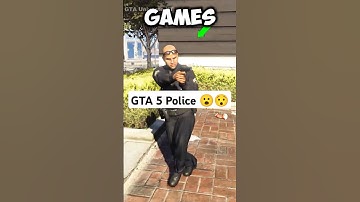 Wat als je een dode NPC aanvalt vlak voor de ogen van de politie in GTA-games? #gta #gta5