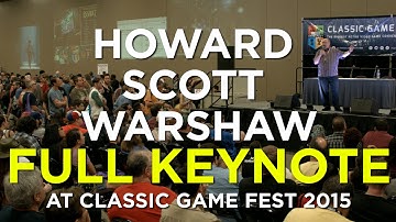 Howard Scott Warshaw Keynote: Atari Developement 101 at Classic Game Fest
