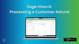 How to Process a Customer Refund in Sage Intacct