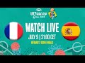 Full Basketball Game | SEMI-FINALS: France v Spain | FIBA U17 Basketball World Cup 2022