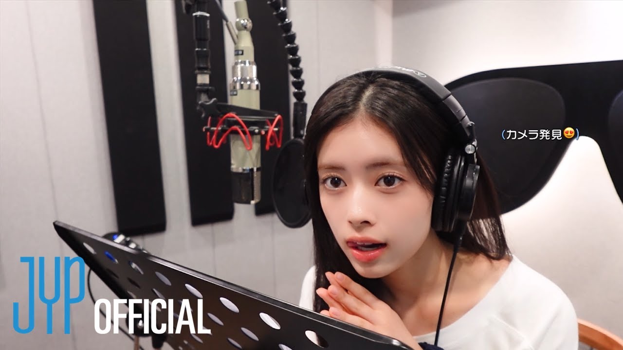 NiziU「♡Emotion」 Recording Behind