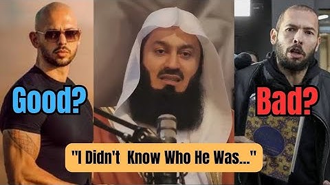 Mufti Menk Said This About Andrew Tate...