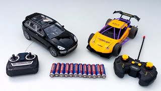 sports RC car and famous racing RC cars unboxing in testing |