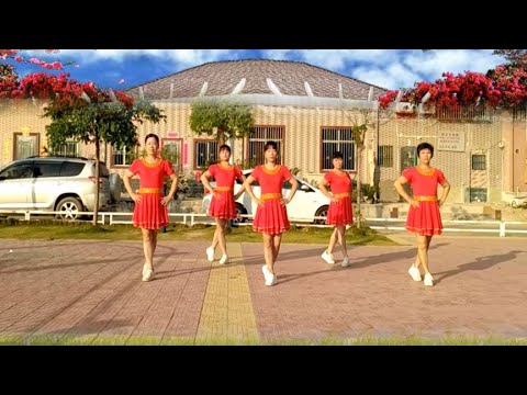 熱門經典廣場舞《擁抱你離去》動作優美，好聽好看！ 【紅豆廣場舞】