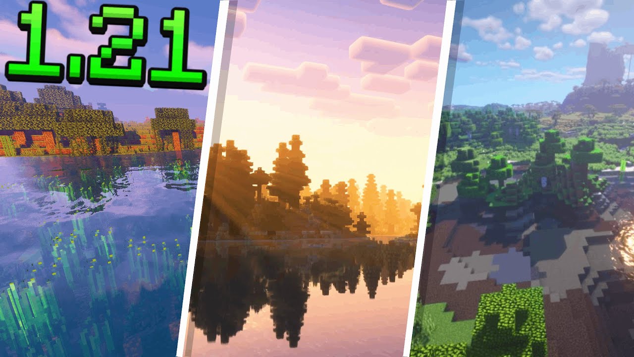Top 5 no lag shaders for minecraft bedrock 1 21 youtube