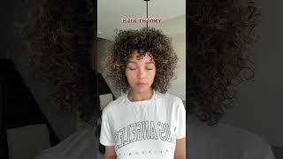 Hair Theory Trend with natural hair | curly hair theory