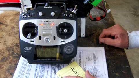 How to Program Align Trex 500 70 Amp Speed Control