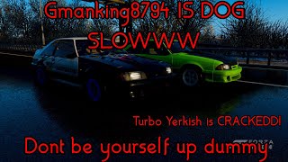 GmanKing8794 Is DOG SLOOW!//TURBOYERKISH TAKES OUT THE TRASH!// Forza Horizon 4