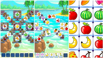 Tile Club Match Puzzle Gameplay 5 , Android Games ios Walkthrough Simulator Think Brain Puzzle