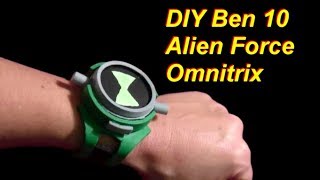 Ben 10 Alien Force Omnitrix DIY Resimi