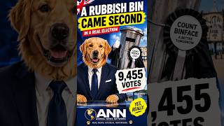 Count Binface Came SECOND in a Real UK Election 😳 | ANN #Shorts #election #uk @NetNuggetTV