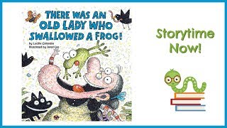 There Was An Old Lady Who Swallowed A Frog - By Lucille Colandro Kids Books Read Aloud