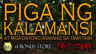 PIGA NG KALAMANSI AT ANG MGA DAYONG ASWANG SA TAWI-TAWI - TRUE STORY +1 BONUS STORY